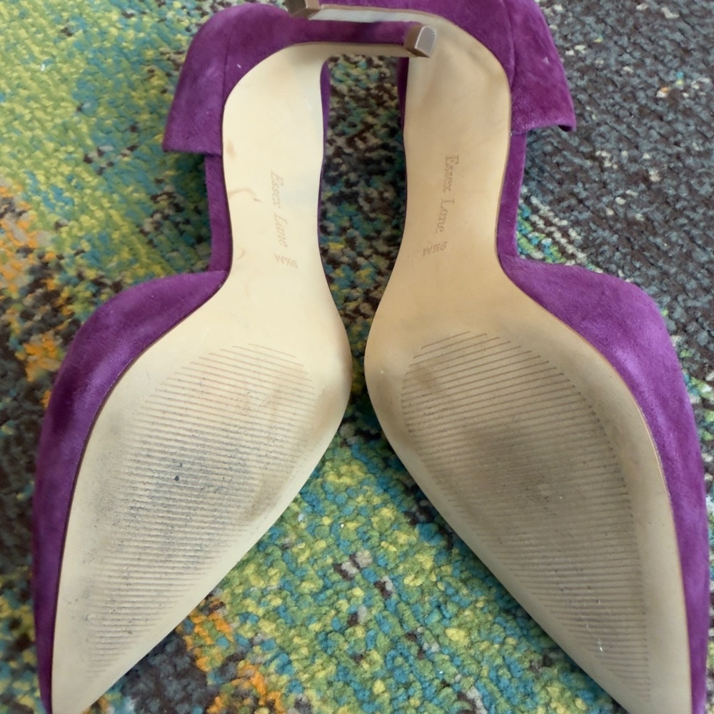 Purple Essex Lane size 9.5 pumps - Picture 3 of 6